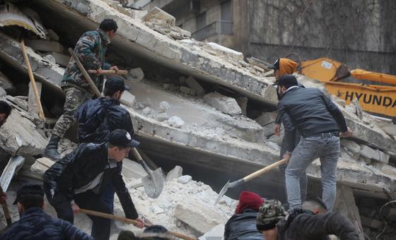 Séismes en Türkiye et en Syrie : face à l’ampleur de la catastrophe, l’ONU juge nécessaire d’intensifier les efforts